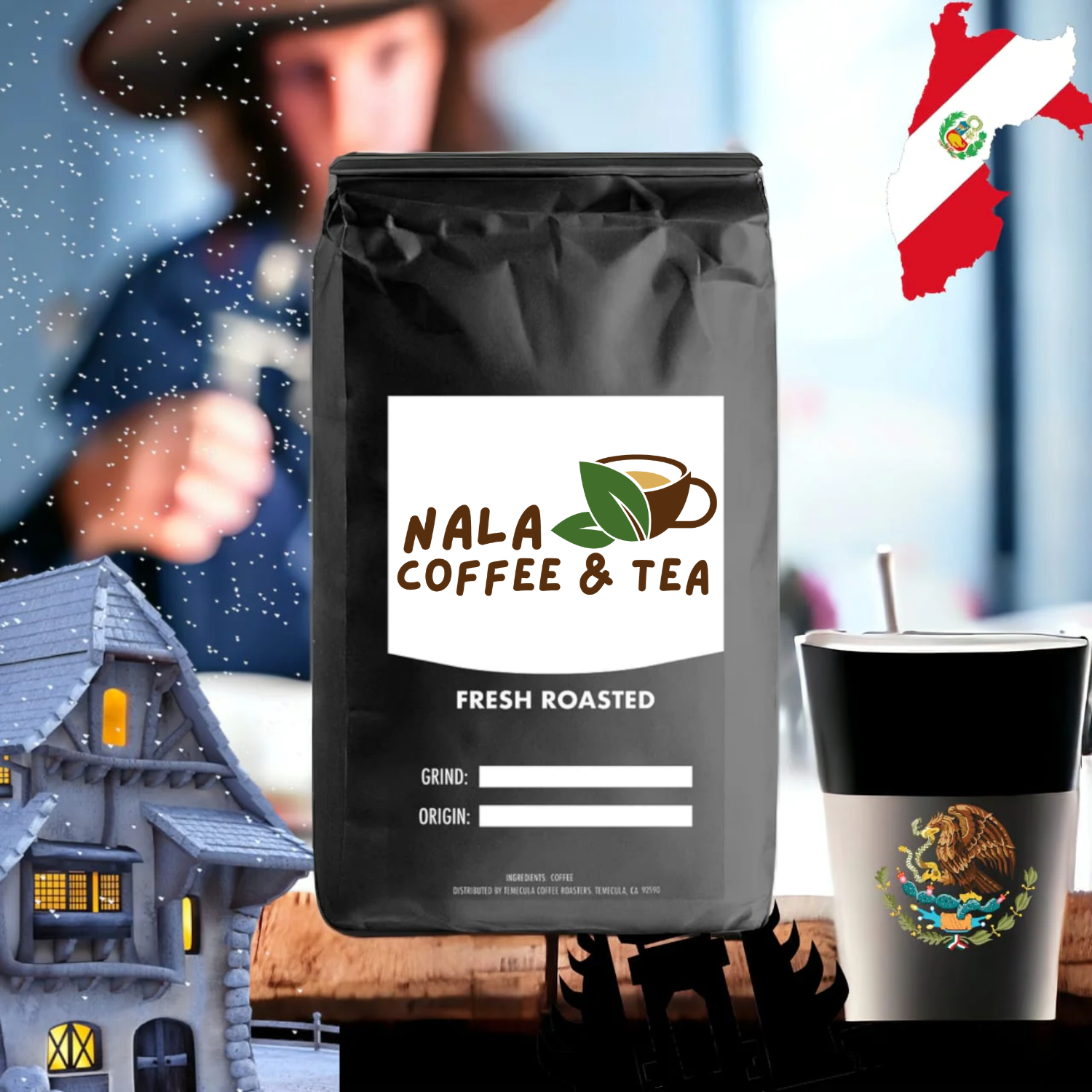 Best Sellers Sample Pack: 6Bean, Cowboy, Breakfast, Peru, Mexico, Bali